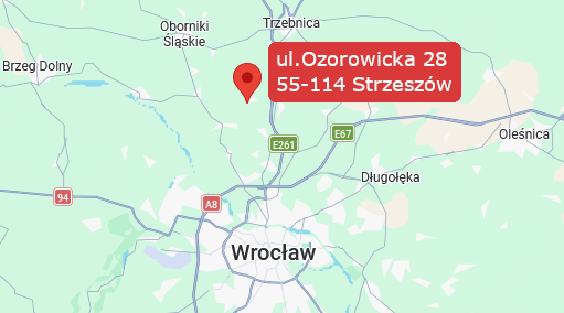 Mapa dojazdu AUTO-TEST Piotr Cześniak